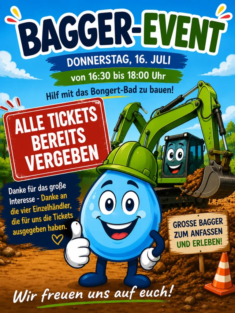 Für alle Familien, die noch auf eines der begehrten Tickets gehofft haben, gibt es allerdings eine wichtige Nachricht: Alle 20 Eintrittskarten sind bereits vergeben.